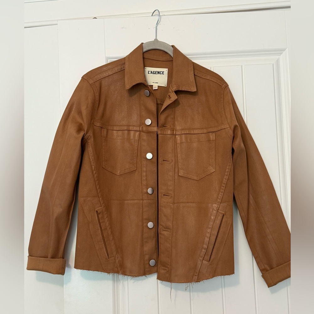 L’Agence cotton blend jacket